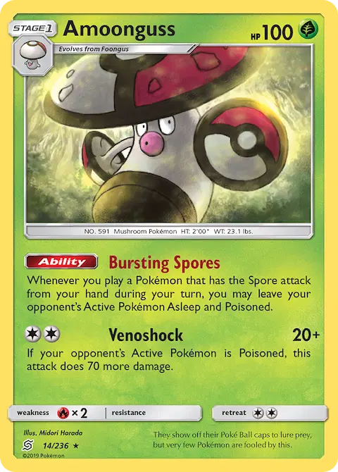 Amoonguss, Unified Minds 14/236