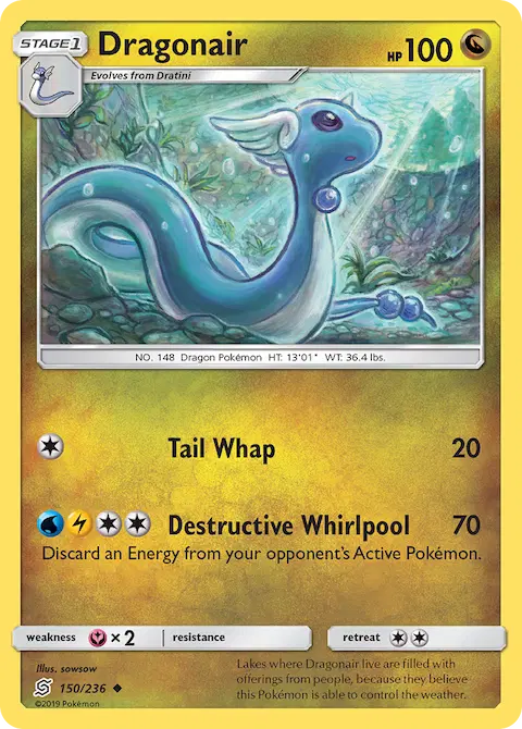 Dragonair, Unified Minds 150/236
