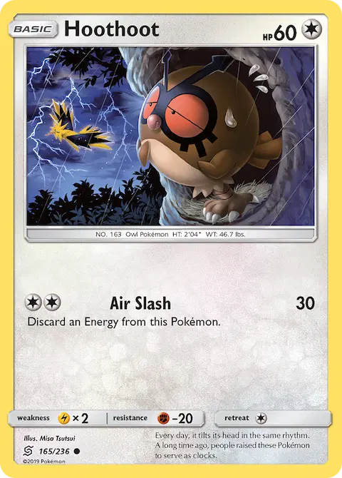 Hoothoot, Unified Minds 165/236