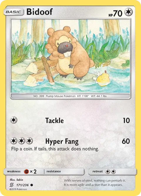 Bidoof, Unified Minds 171/236
