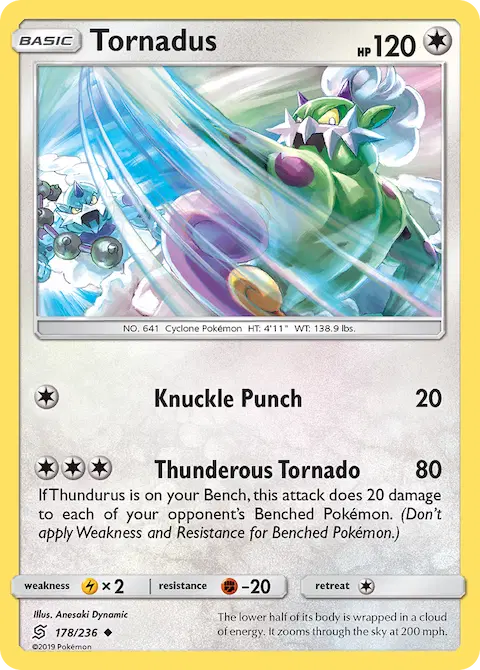 Tornadus, Unified Minds 178/236