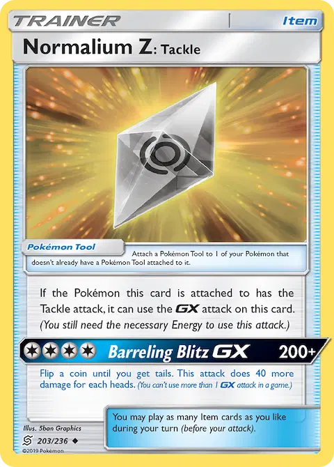 Normalium Z: Tackle, Unified Minds 203/236