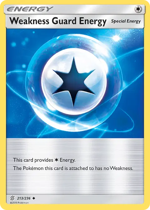 Weakness Guard Energy, Unified Minds 213/236