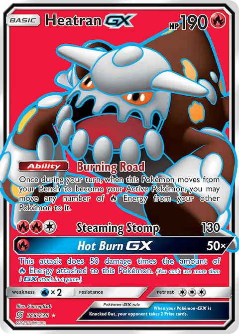 Heatran GX, Unified Minds 216/236