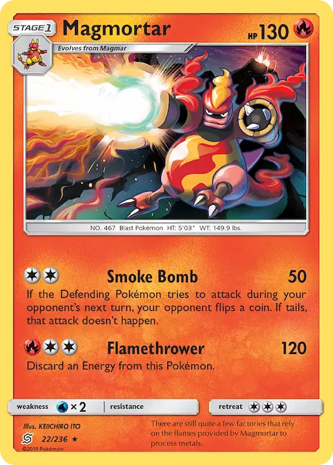 Magmortar, Unified Minds 22/236