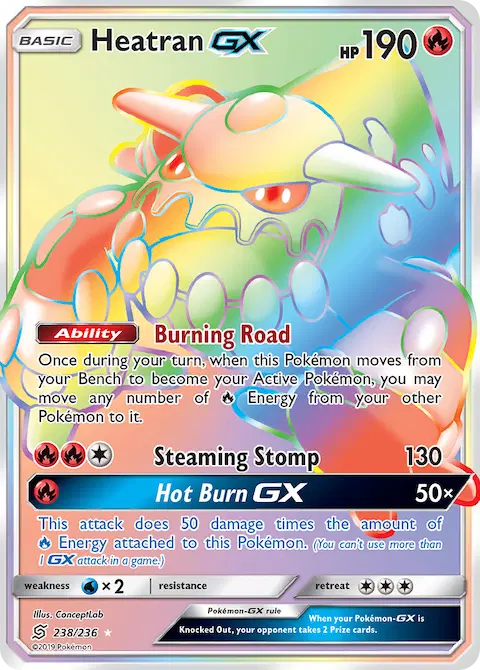 Heatran GX, Unified Minds 238/236