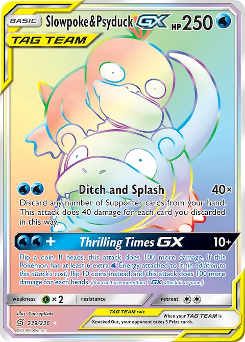 Slowpoke & Psyduck GX, Unified Minds 239/236
