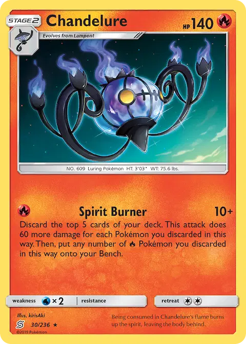 Chandelure, Unified Minds 30/236