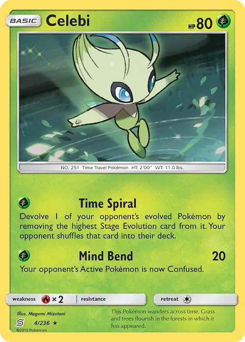 Celebi, Unified Minds 4/236