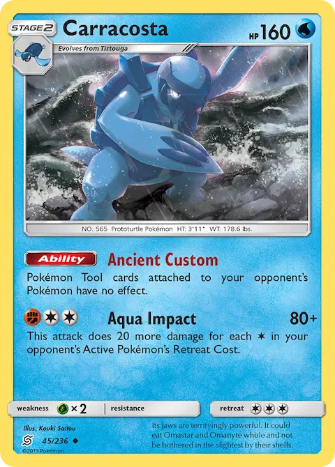 Carracosta, Unified Minds 45/236