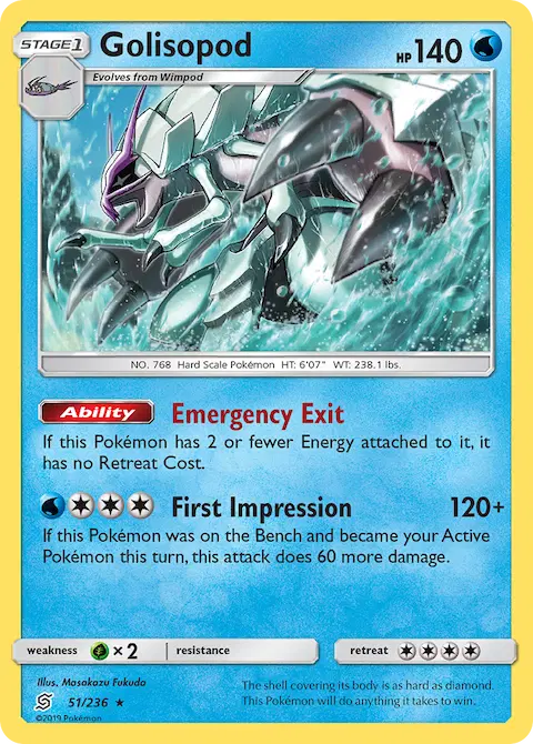 Golisopod, Unified Minds 51/236