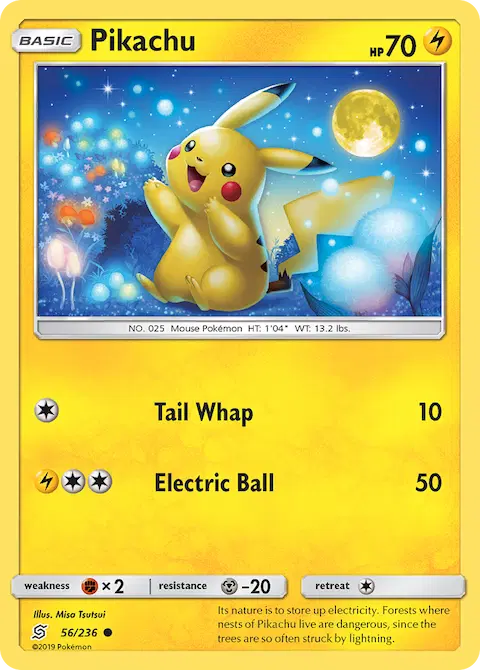 Pikachu, Unified Minds 56/236