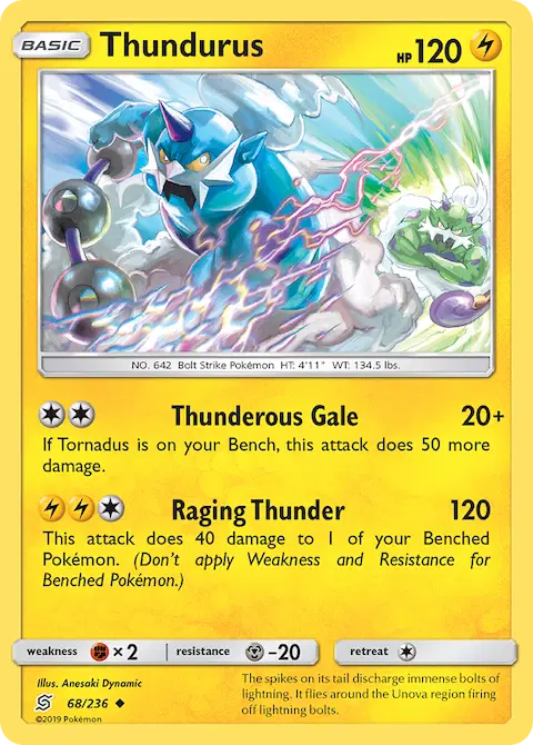 Thundurus, Unified Minds 68/236
