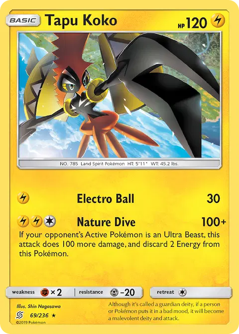 Tapu Koko, Unified Minds 69/236
