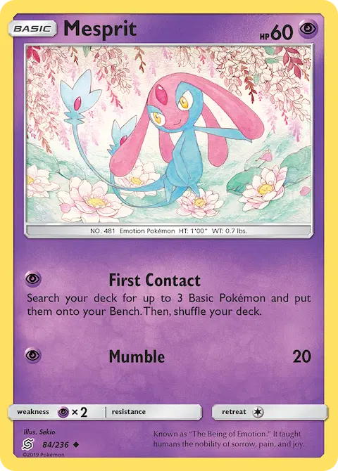 Mesprit, Unified Minds 84/236