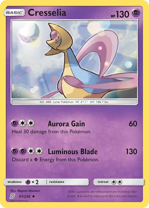 Cresselia, Unified Minds 87/236