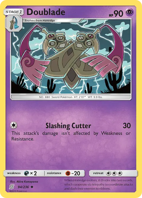 Doublade, Unified Minds 94/236