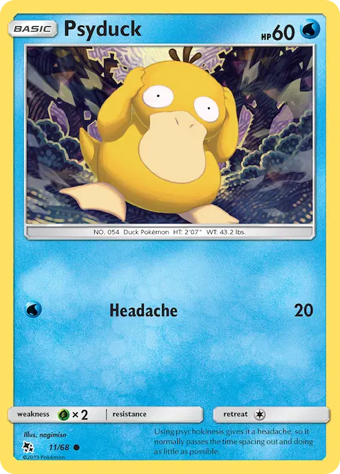 Psyduck, Hidden Fates 11/68