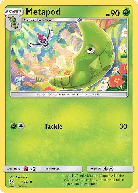 Metapod, Hidden Fates 2/68