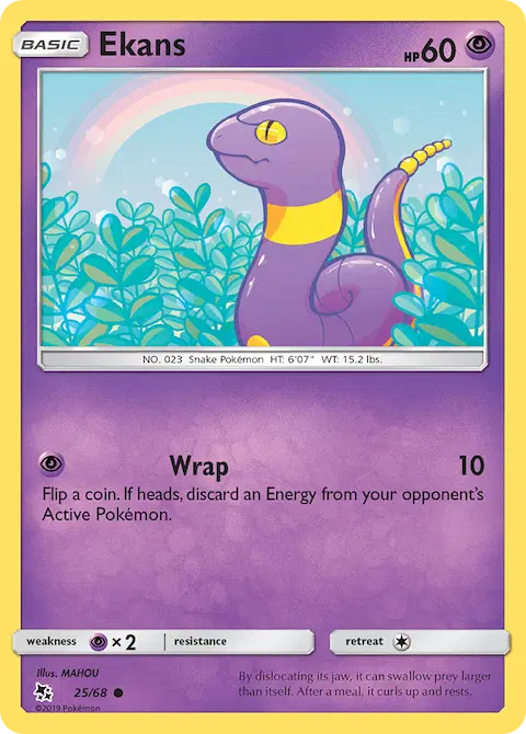 Ekans, Hidden Fates 25/68