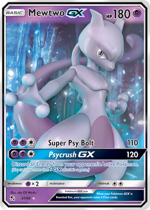 Mewtwo GX, Hidden Fates 31/68
