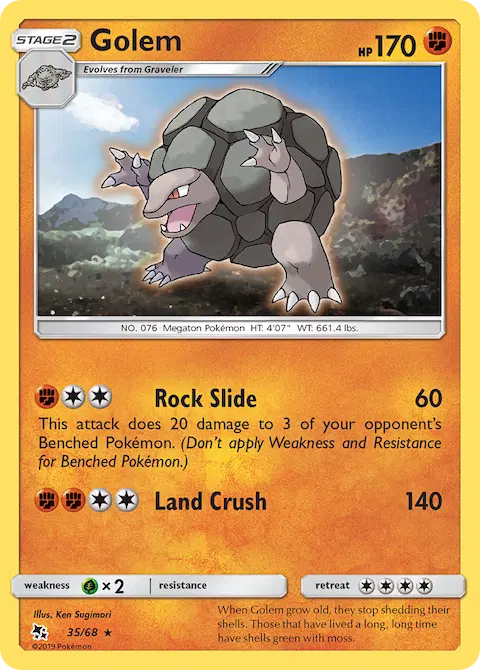 Golem, Hidden Fates 35/68