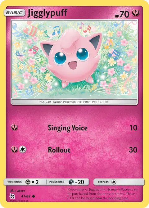 Jigglypuff, Hidden Fates 41/68