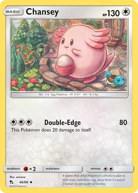 Chansey, Hidden Fates 46/68