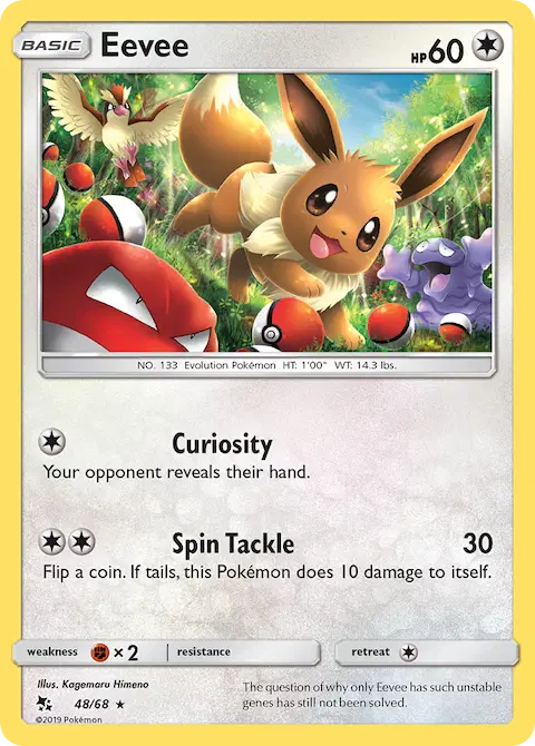 Eevee, Hidden Fates 48/68