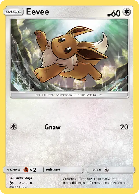 Eevee, Hidden Fates 49/68