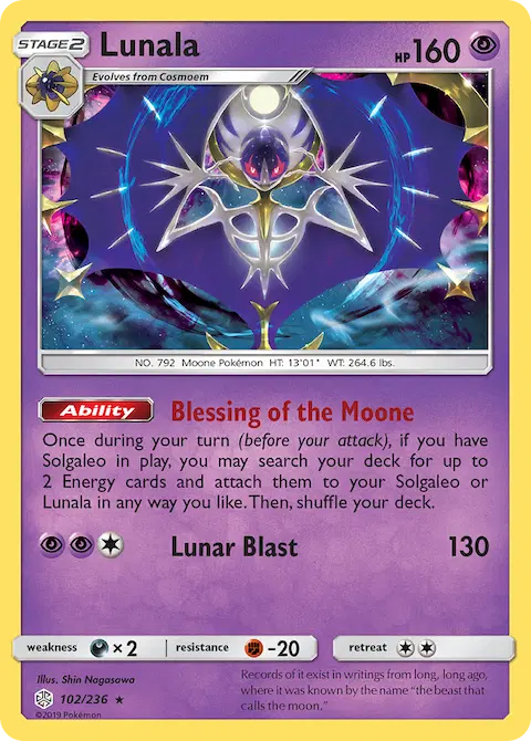 Lunala, Cosmic Eclipse 102/236