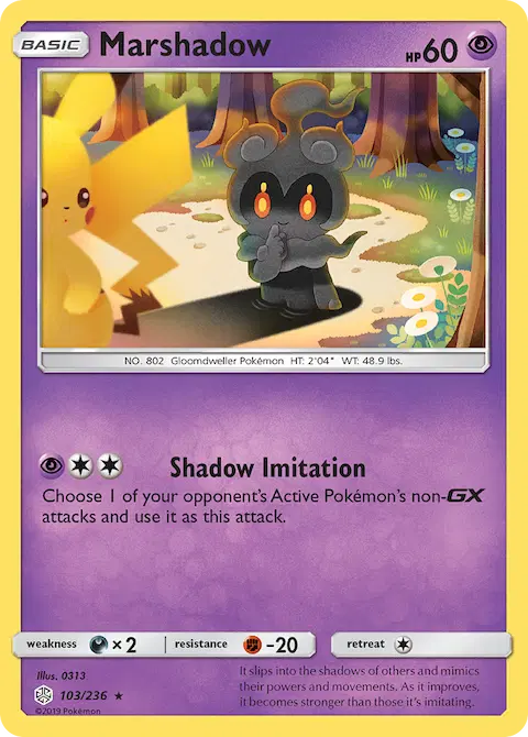 Marshadow, Cosmic Eclipse 103/236