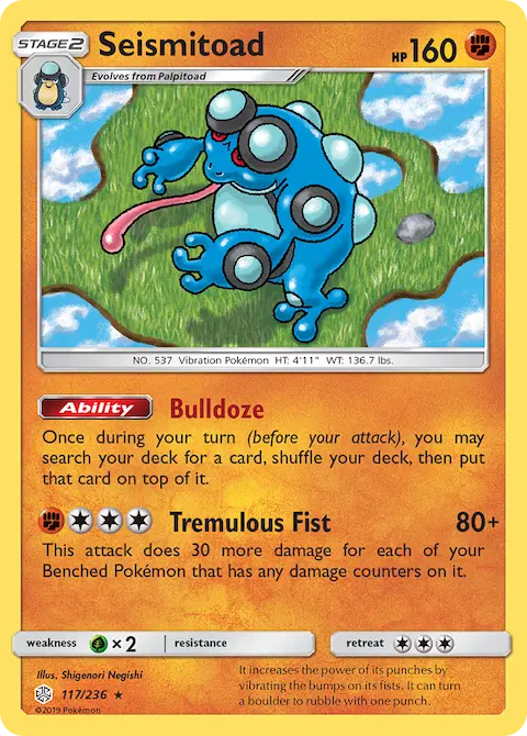 Seismitoad, Cosmic Eclipse 117/236