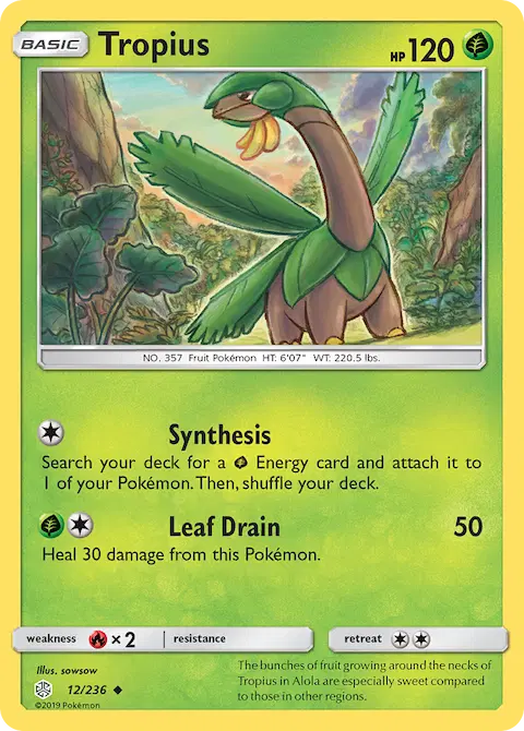 Tropius, Cosmic Eclipse 12/236