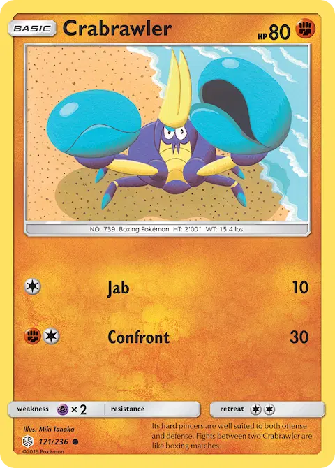 Crabrawler, Cosmic Eclipse 121/236