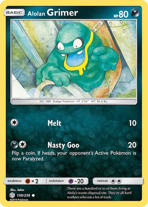 Alolan Grimer, Cosmic Eclipse 130/236