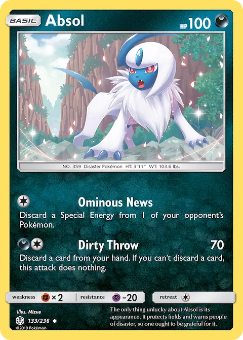 Absol, Cosmic Eclipse 133/236