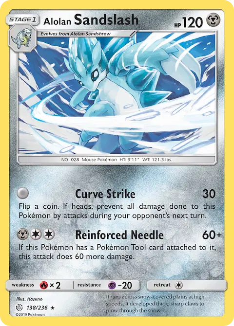 Alolan Sandslash, Cosmic Eclipse 138/236