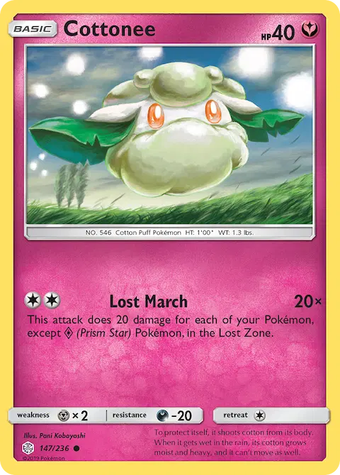 Cottonee, Cosmic Eclipse 147/236