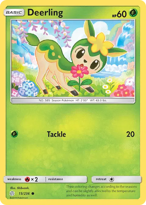 Deerling, Cosmic Eclipse 15/236