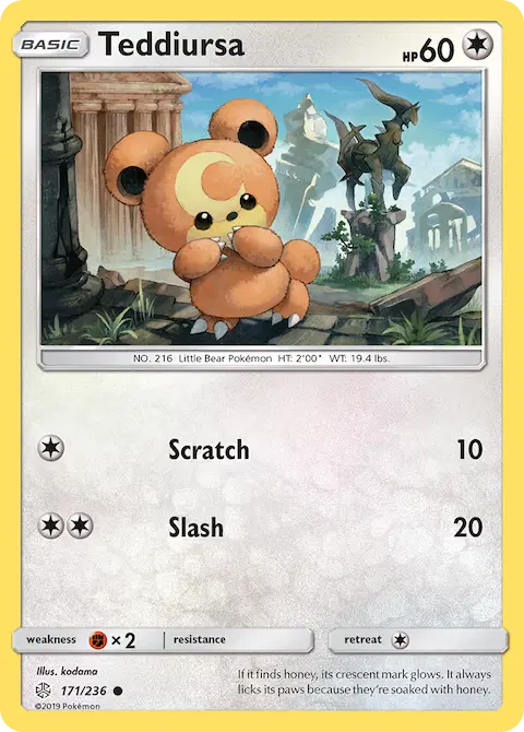 Teddiursa, Cosmic Eclipse 171/236
