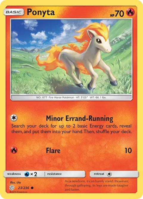 Ponyta, Cosmic Eclipse 23/236