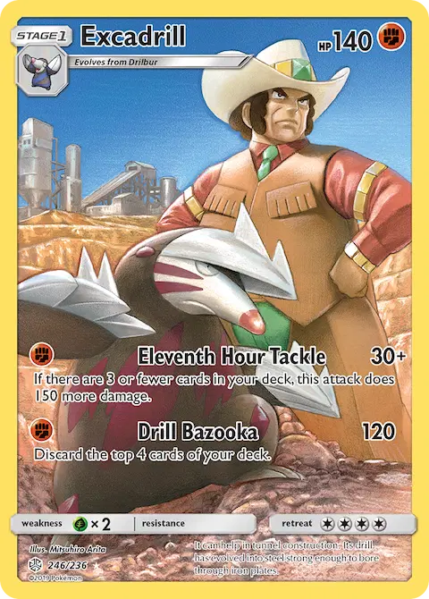 Excadrill, Cosmic Eclipse 246/236