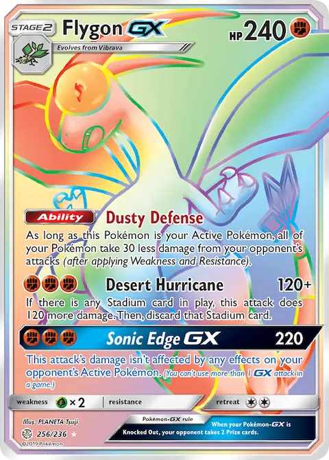 Flygon GX, Cosmic Eclipse 256/236