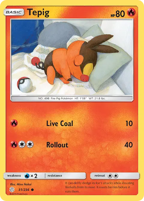Tepig, Cosmic Eclipse 31/236