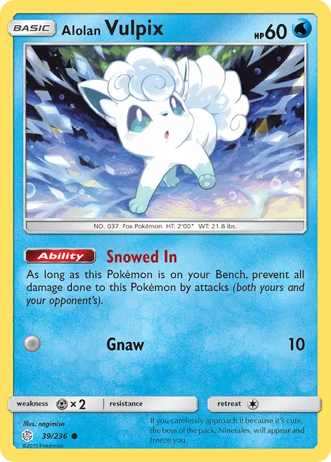 Alolan Vulpix, Cosmic Eclipse 39/236