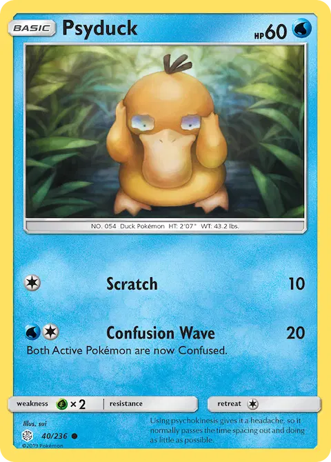 Psyduck, Cosmic Eclipse 40/236