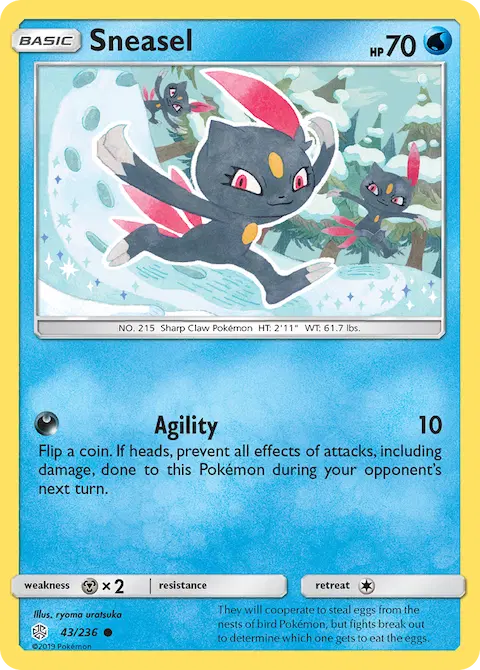 Sneasel, Cosmic Eclipse 43/236