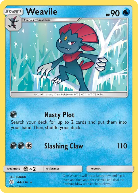 Weavile, Cosmic Eclipse 44/236