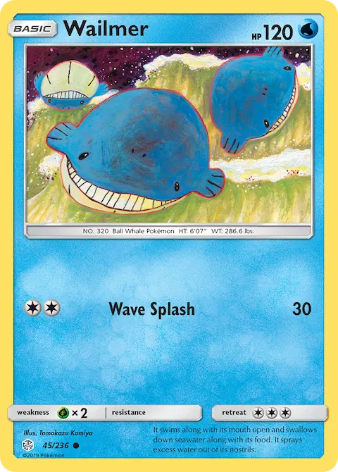 Wailmer, Cosmic Eclipse 45/236